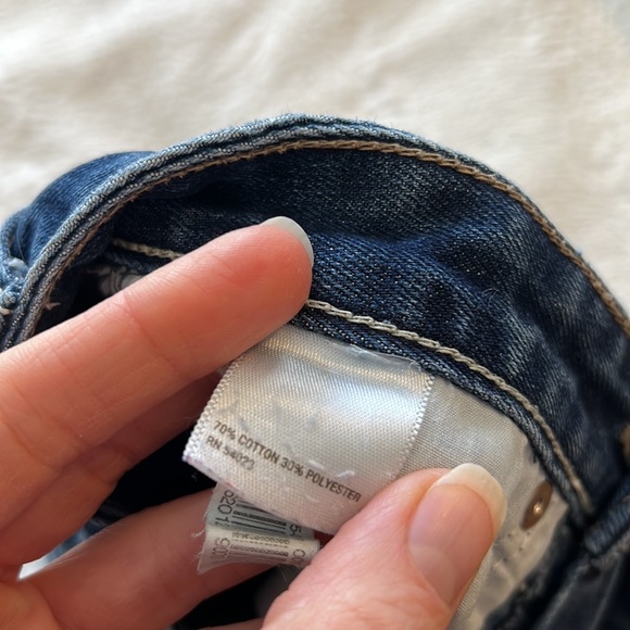 Denim mini skirt EUC - Picture 5 of 7